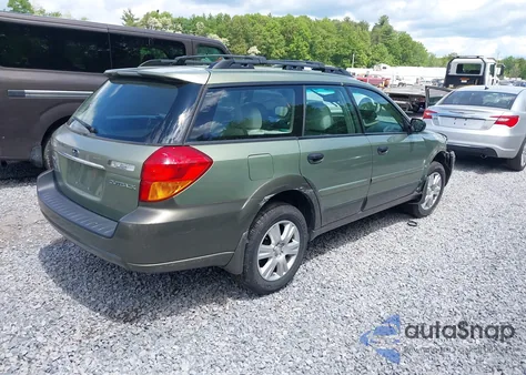 2005 Subaru Outback 2.5I z USA, uszkodzony, nr VIN 4S4BP61C857302730